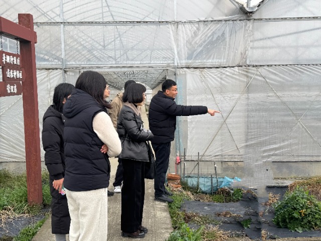 浙江工商職院教師參觀農場 學校供圖.JPG