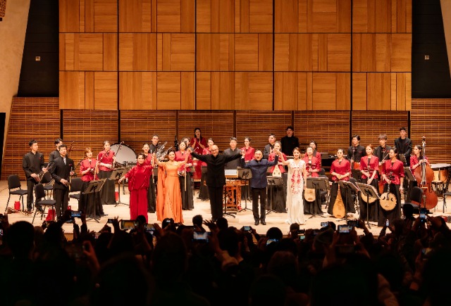 音樂會現場。學校供圖